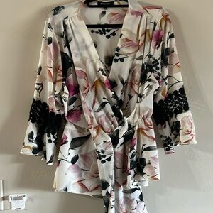 Women’s floral print blouse